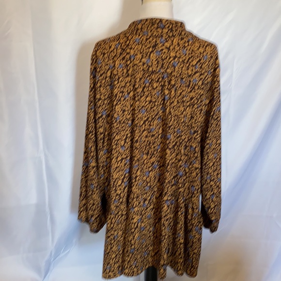 Logo animal print oversized dress. Bell and brown - Picture 8 of 11